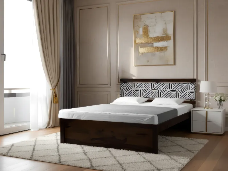 Siesta Solid Wood Queen Size Double Bed